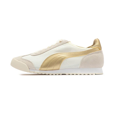 Puma Roma Nylon 'Metallic - Whisper White Team Gold'