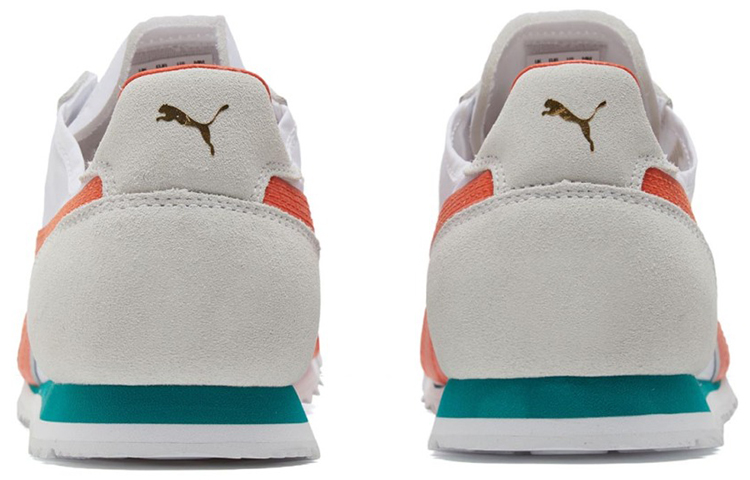 Purchase PUMA Roma Og 尼龍 復古休閒 低筒 跑步鞋 男女同款 白綠橙