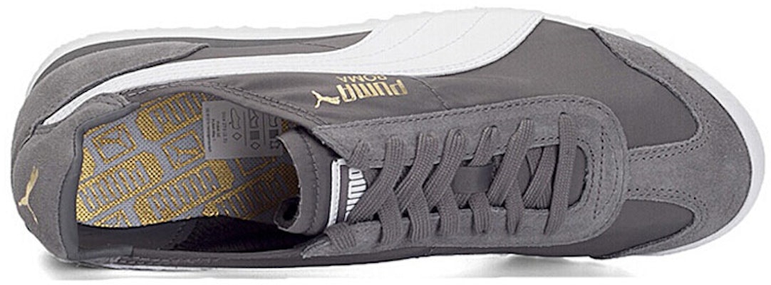 Puma Roma Og 尼龍款 輕便防滑耐磨 低筒運動訓練鞋 灰白 Lookbook Puma Roma Og 尼龍款 輕便防滑耐磨 低筒運動訓練鞋 灰白