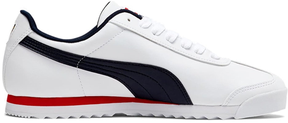 Puma Roma Basic Hitam/Merah 'Putih' 353572-84 Order Puma Roma Basic Hitam/Merah 'Putih' 353572-84