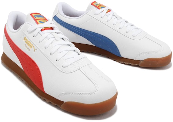 Puma Roma RWB 'Putih Merah Biru Mismatch' 388341-01 Shop Puma Roma RWB 'Putih Merah Biru Mismatch' 388341-01