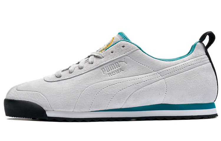 Puma roma grey suede online