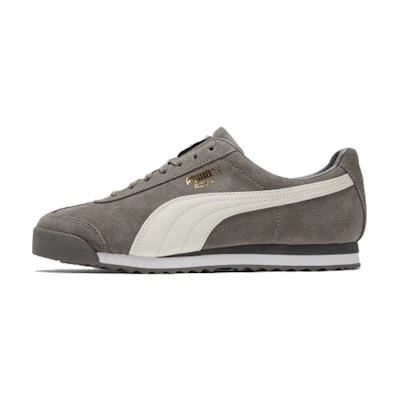 Puma Roma Suede Low Tops Sports Training Shoe Gray