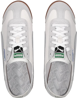 Puma Roma Versatile Mule Sneakers 'White Grey' 398332-04 Lookbook Puma Roma Versatile Mule Sneakers 'White Grey' 398332-04