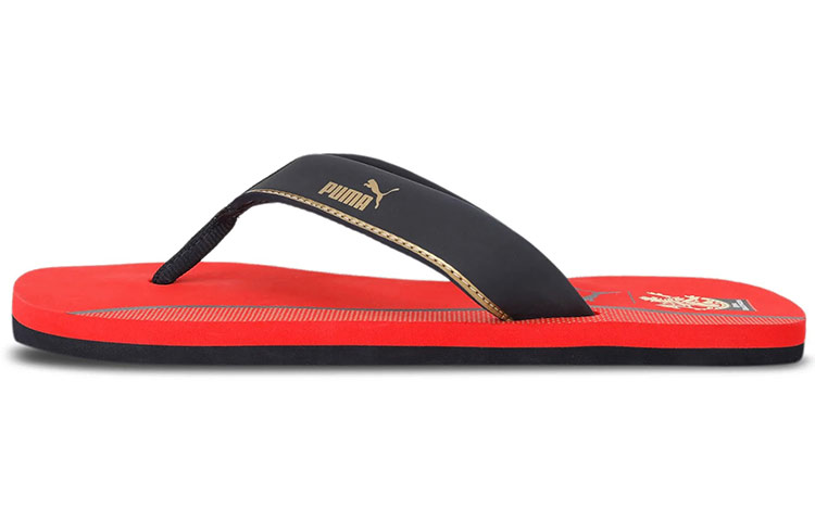 Puma Royal Challengers Bangalore 'Black Red' Slides 385900-01
