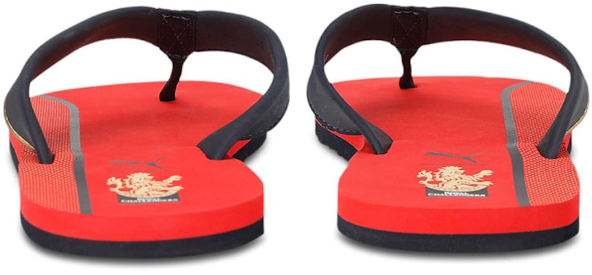 Puma Royal Challengers Bangalore 'Black Red' Slides 385900-01 Shop Puma Royal Challengers Bangalore 'Black Red' Slides 385900-01