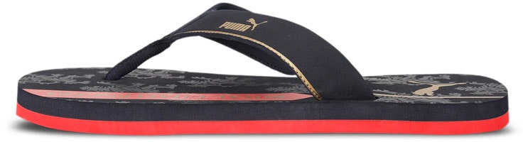 Puma Royal Challengers Bangalore Sandals Black/Red 385901-01 Puma Royal Challengers Bangalore Sandals Black/Red 385901-01