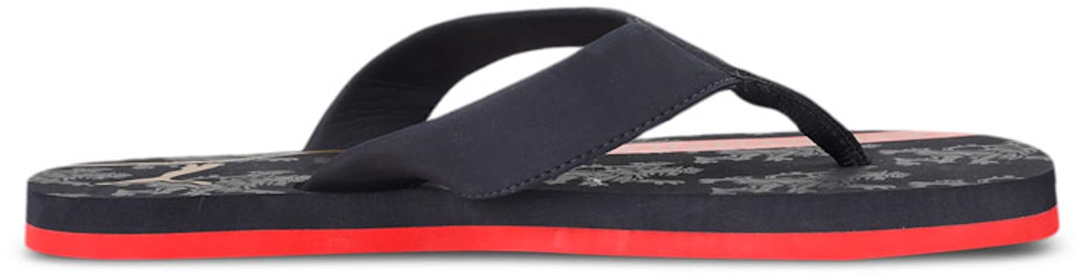 Puma Royal Challengers Bangalore Sandals Black/Red 385901-01 Order Puma Royal Challengers Bangalore Sandals Black/Red 385901-01