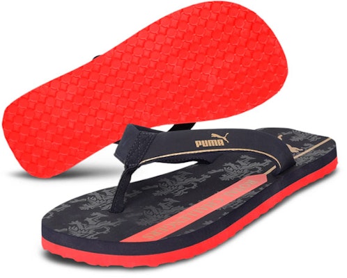 Puma Royal Challengers Bangalore Sandals Black/Red 385901-01 Lookbook Puma Royal Challengers Bangalore Sandals Black/Red 385901-01