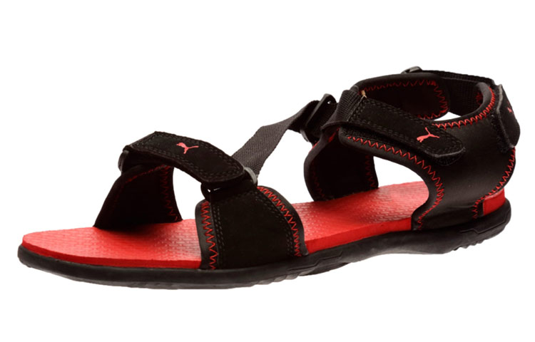 Lookbook Puma Royal Dp 紅色涼鞋