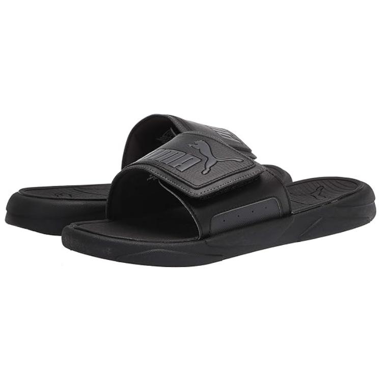 Lookbook Puma Royalcat Comfort 'Sandal Slide Hitam Terang' 372280-04
