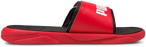 PUMA Royalcat 舒适凉鞋 魔术贴 运动拖鞋 男女同款 黑红 Order PUMA Royalcat 舒适凉鞋 魔术贴 运动拖鞋 男女同款 黑红