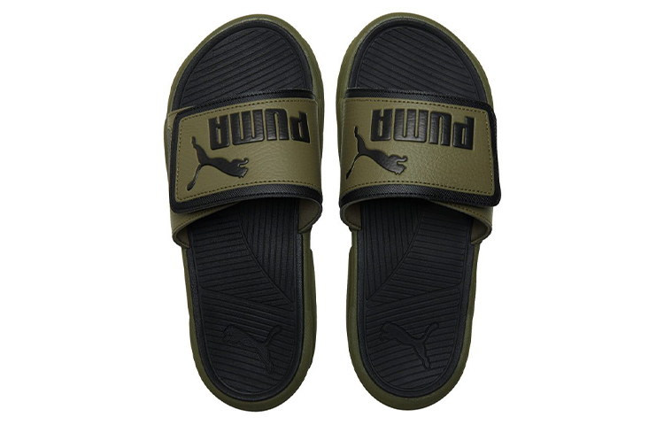 Shop Puma Royalcat Comfort Sandal 'Hijau Lumut Gelap' 372280-14