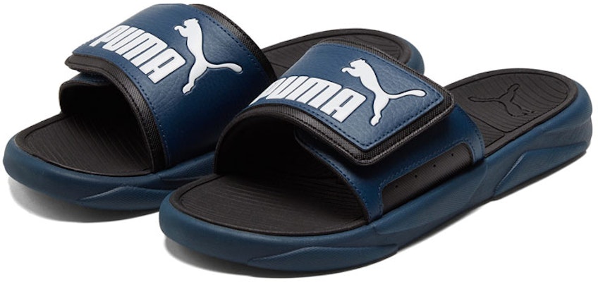 Puma Royalcat Comfort Slides 'Intense Blue' 372280-08 Shop Puma Royalcat Comfort Slides 'Intense Blue' 372280-08
