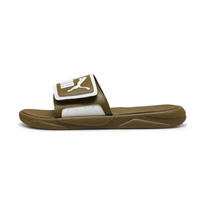 Puma Royalcat CMFT Slides 'Olive Green'