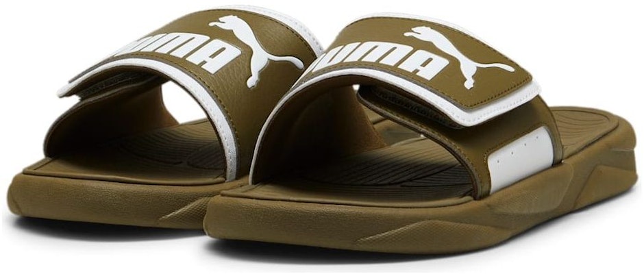 Puma Royalcat Comfort Slides 'Hijau Zaitun' 372280-31 Lookbook Puma Royalcat Comfort Slides 'Hijau Zaitun' 372280-31