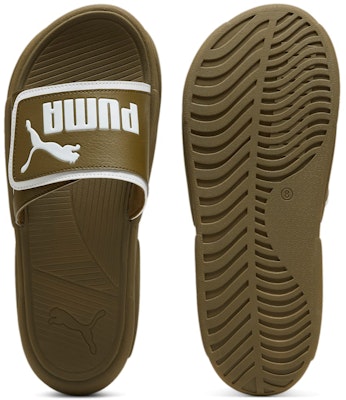 Puma Royalcat Comfort Slides 'Hijau Zaitun' 372280-31 Shop Puma Royalcat Comfort Slides 'Hijau Zaitun' 372280-31