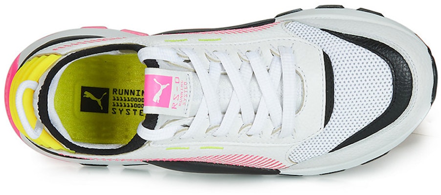 Puma RS-0 Rein 'Blanco Fluo Rosa' 371828-04 Shop Puma RS-0 Rein 'Blanco Fluo Rosa' 371828-04