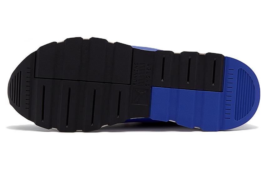 Shop Puma RS-0 SOUND 低筒休閒老爹鞋 男女同款 藍白