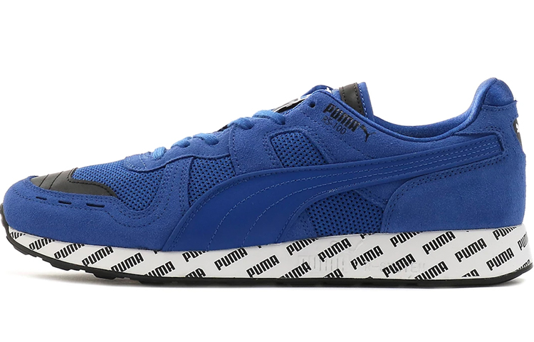 Puma RS-100 Summer Trainers Black/Blue 369340-02