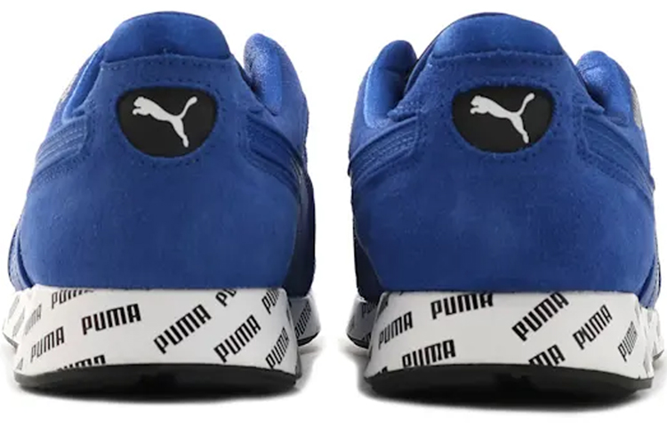 Shop Puma RS-100 Baskets Été Noir/Bleu 369340-02