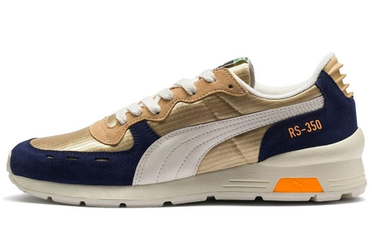 Puma RS-350 OG Running Shoes Golden/Blue 365574-04