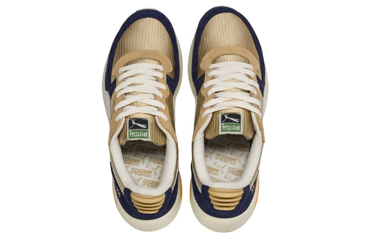 Lookbook Puma RS-350 OG Chaussures de Running Or/Bleu 365574-04