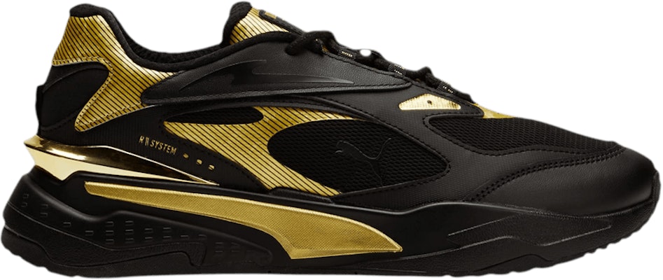 Puma RS-Fast 'Black Gold Metal' 375383-01 Buy Puma RS-Fast 'Black Gold Metal' 375383-01