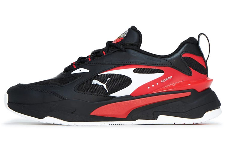 Puma RS-Fast 'Black High Risk Red' 382956-01