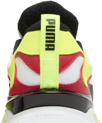 Puma RS-Fast Ls 復古運動休閒鞋 白黃紅 Sizing Puma RS-Fast Ls 復古運動休閒鞋 白黃紅
