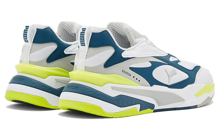 Lookbook プーマ RS-Fast 白/エレクトロピーチ 380562-07