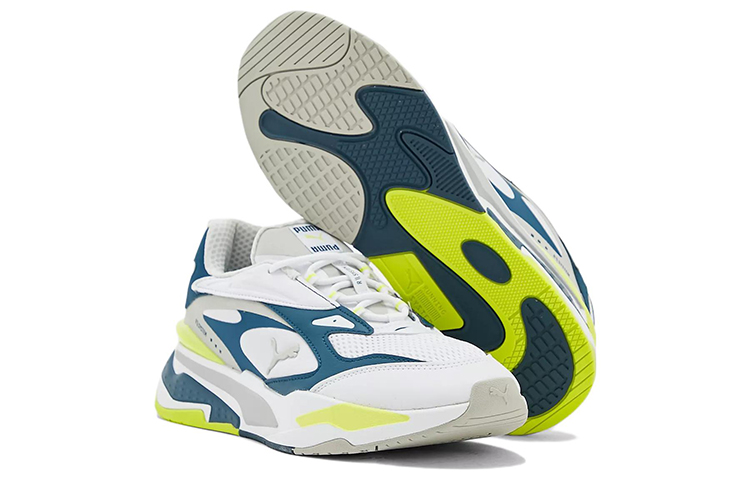 Shop プーマ RS-Fast 白/エレクトロピーチ 380562-07