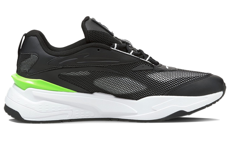 Order 彪马RS-Fast Tech 黑色荧光绿款 381038-01