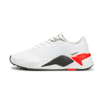 Puma Rs-G Grey Golf Shoes White/Black/Red