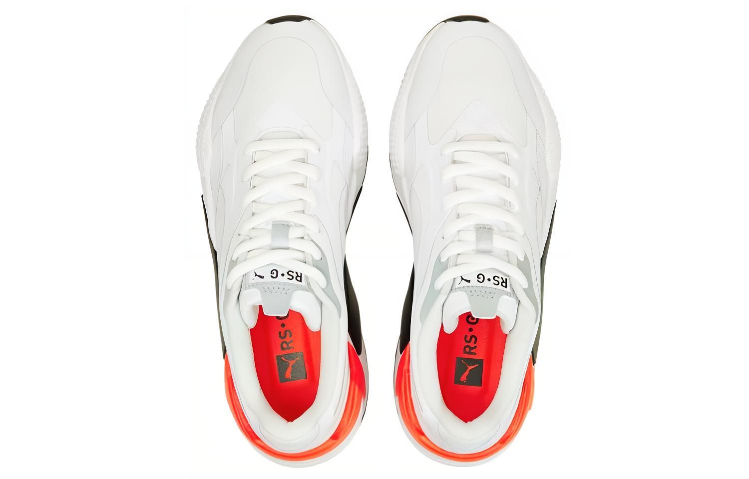 Lookbook 彪马Puma RS-G灰色高尔夫球鞋白色/黑色/红色 193826-08