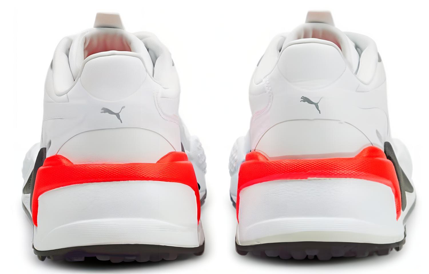 Shop Puma RS-G Chaussures de Golf Gris Blanc/Noir/Rouge 193826-08