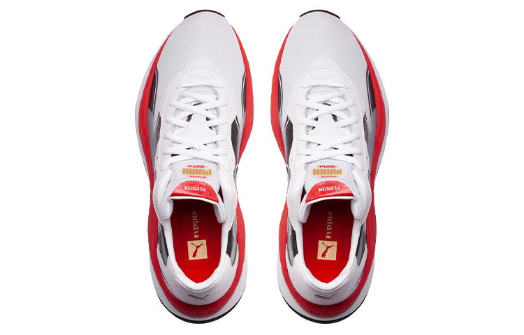 Shop Puma Rs-Pure Nouvel An Chinois Baskets Blanc/Noir/Rouge 373181-02