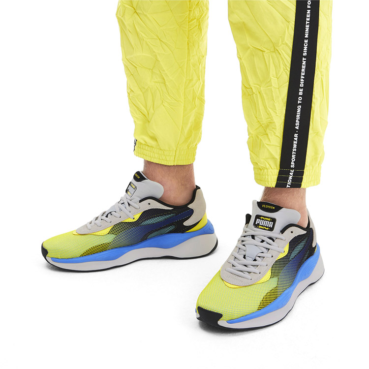 Details for Puma RS-Pure Motion Sneaker Grau/Gelb/Blau 371158-03