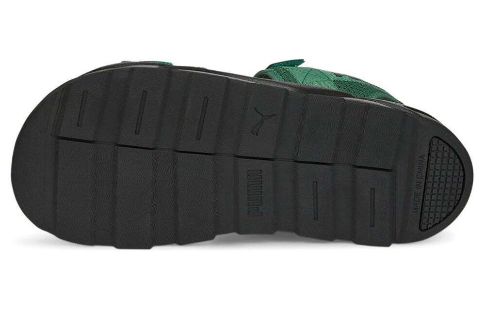 Shop Puma RS-Sandal ''Donkergroen Zwart'' 374862-10
