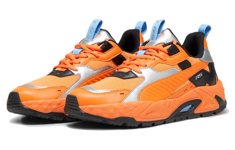 Lookbook プーマ RS-トラック オレンジシルバー 394708-02