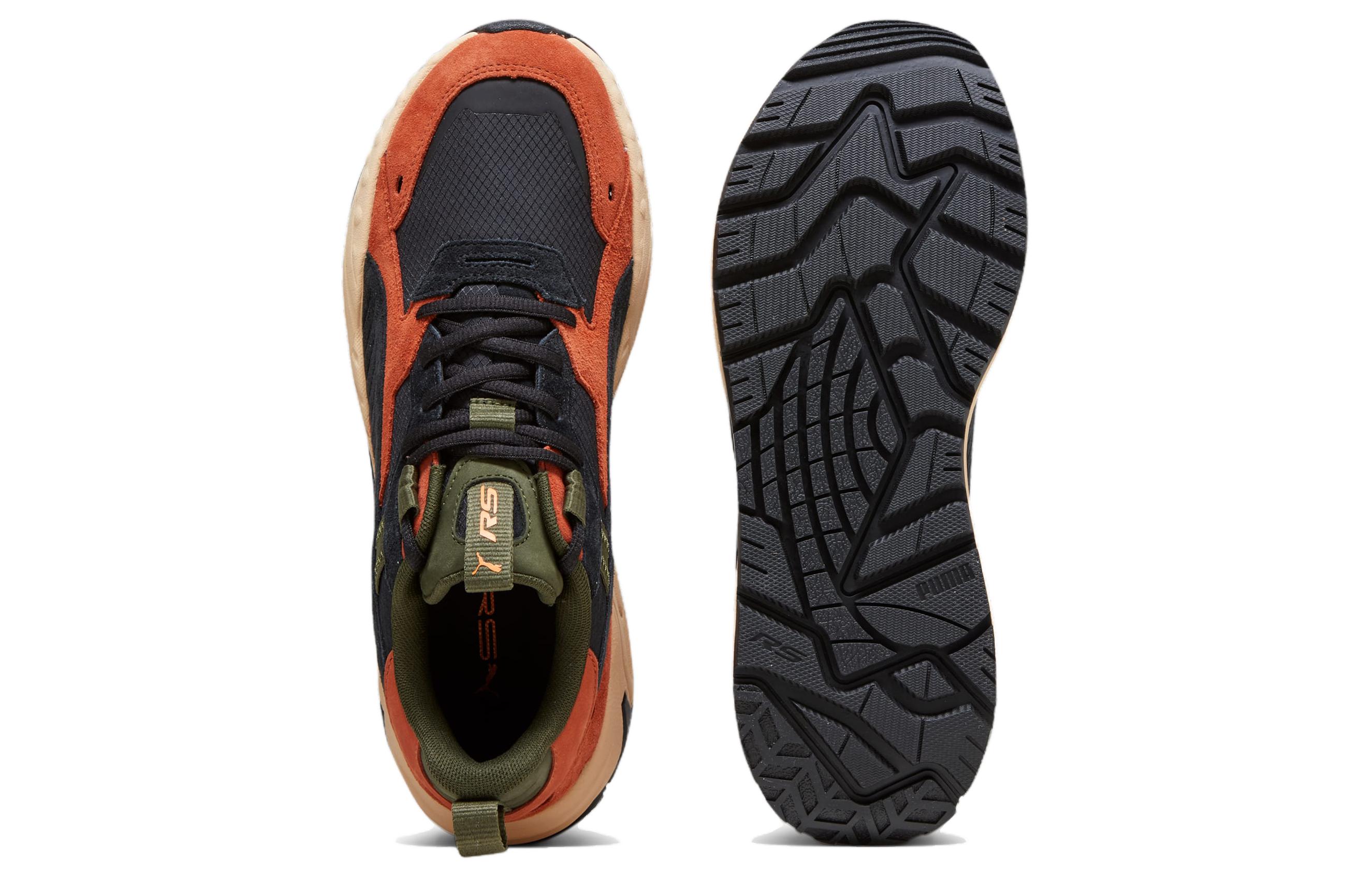 Shop プーマ RS-Trck アウトドア (黒/アップルサイダー) 394754-02