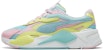 Puma RS-X3 'Plastic Pack - Gulf Stream Sunny Lime' Lelaki/Wanita Kasual. 371569-05
