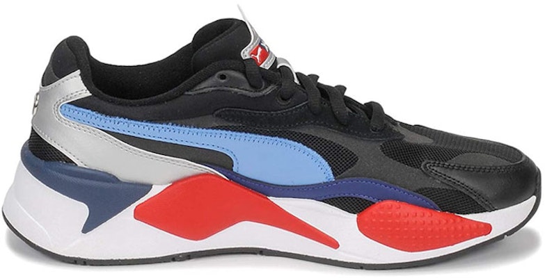 푸마 RS-X3 BMW 모터스포츠 블랙/블루/레드 패치워크 306648-01 Order 푸마 RS-X3 BMW 모터스포츠 블랙/블루/레드 패치워크 306648-01