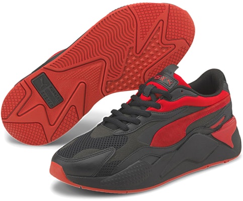 彪马 RS-X3 Prism '黑色高风险红' 374758-01 Lookbook 彪马 RS-X3 Prism '黑色高风险红' 374758-01