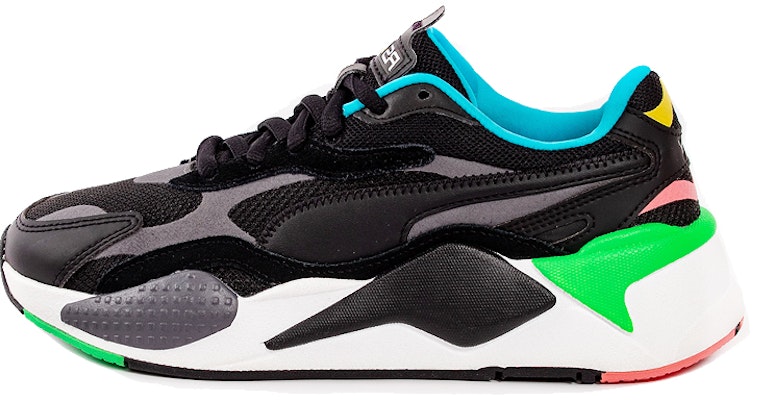 Puma RS-X3 Puzzle 'Black Green' 371570-20 Buy Puma RS-X3 Puzzle 'Black Green' 371570-20