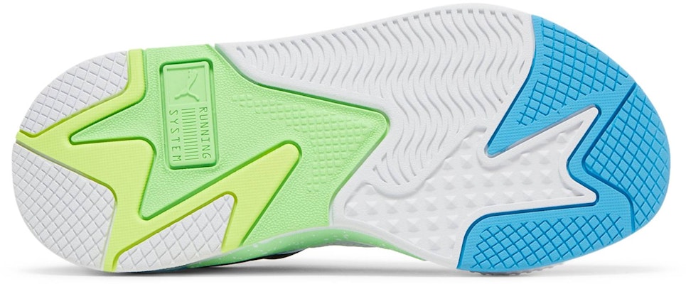 (學童)彪馬 RS-X ‘噴筆風格 - 電子綠’ 382763-02 Shop (學童)彪馬 RS-X ‘噴筆風格 - 電子綠’ 382763-02