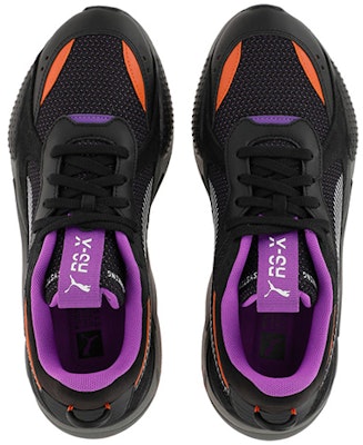 Puma Rs-x FV 減震防滑運動鞋 黑紫拼色 Lookbook Puma Rs-x FV 減震防滑運動鞋 黑紫拼色