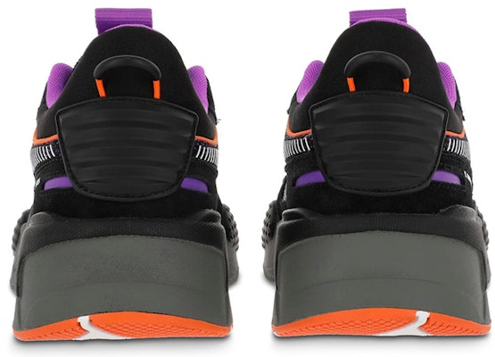 Puma Rs-x FV 減震防滑運動鞋 黑紫拼色 Shop Puma Rs-x FV 減震防滑運動鞋 黑紫拼色