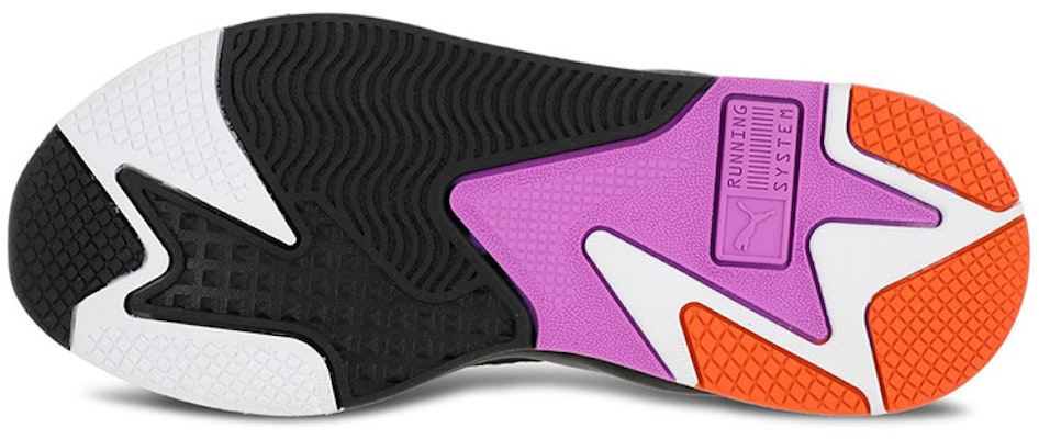 Puma Rs-x FV 減震防滑運動鞋 黑紫拼色 Purchase Puma Rs-x FV 減震防滑運動鞋 黑紫拼色