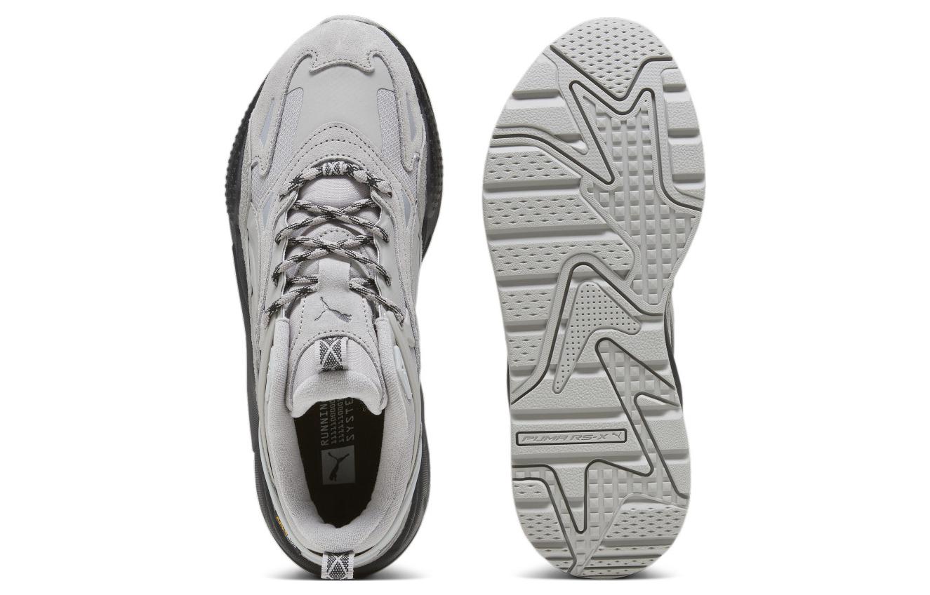 Shop 彪馬 RS-X Efekt Cordura 百搭舒適簡約 防滑耐磨 低幫 生活休閒鞋 男女同款 灰色